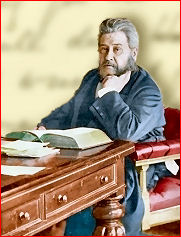 Spurgeon in his library